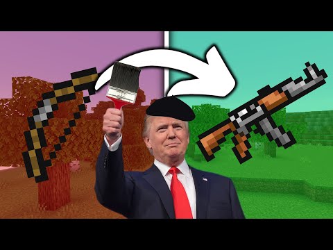 If Donald Trump made a Minecraft Texture Pack
