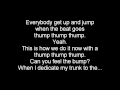 (English) The Penguins of Madagascar - Thump Thump Thump Lyrics