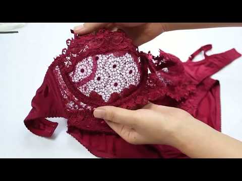 LACE AFFAIR SHEER DEMI CUP BRA SET