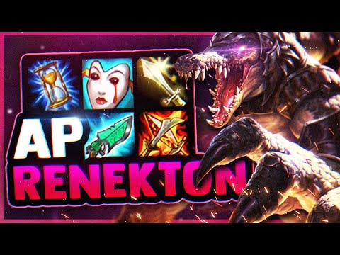 DON'T TRY THIS AP RENEKTON BUILD AT HOME!? LIZARD WIZARD RENEKTON IS 100% BUSTED - League of Legends