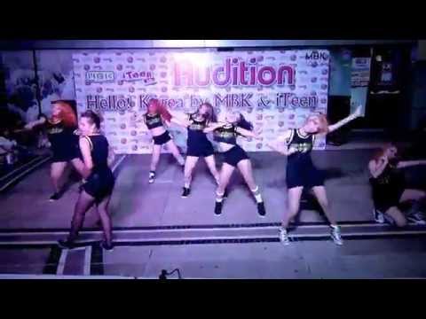 "Halo" cover "Intro+wassup"(Wa$$up) @ audition "Hello! Korea by MBK & iTeen" #23