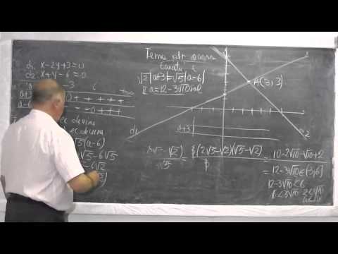 Lectia 513 - Rezolvam probleme de geometrie analitica cu loc geometric si arii - Clasa 10