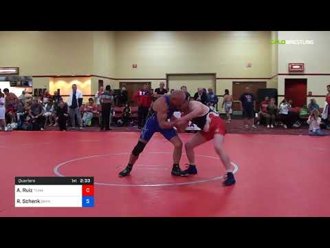 2018 Marine Corps US Open/Masters D Greco Roman 78 Quarters - Adam Ruiz (Team) Vs. Russell Schenk