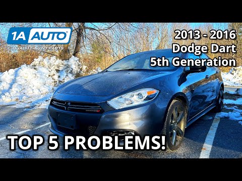 Top 5 Problems Dodge Dart Sedan 2013-2016 5th Generation