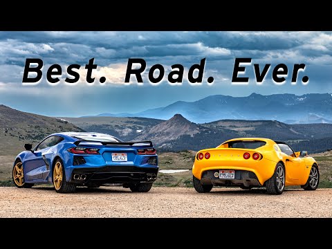 Corvette and Lotus on Best Road Ever | Everyday Driver