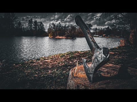 DIY Wikinger Axt German Weldporn Eisenblätter Schleifen Schmieden Germany Viking