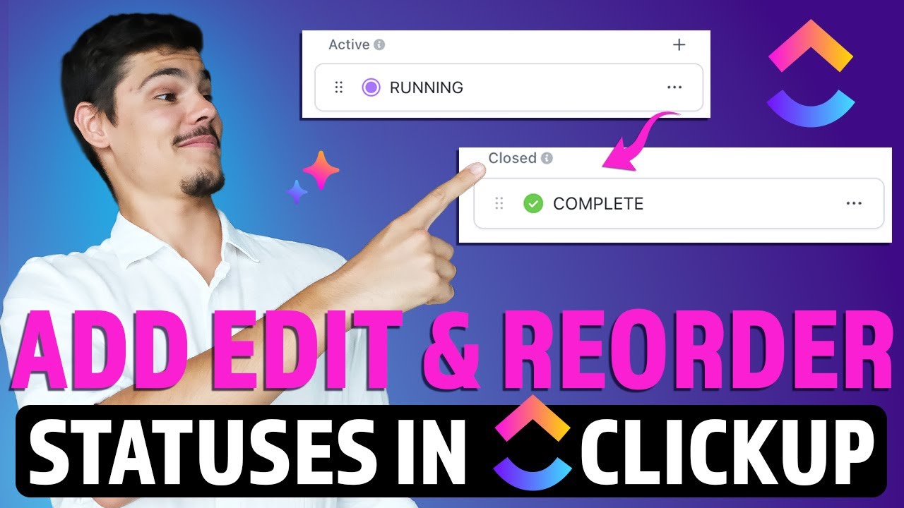 How to Create, Edit and Reorder Statuses in ClickUp