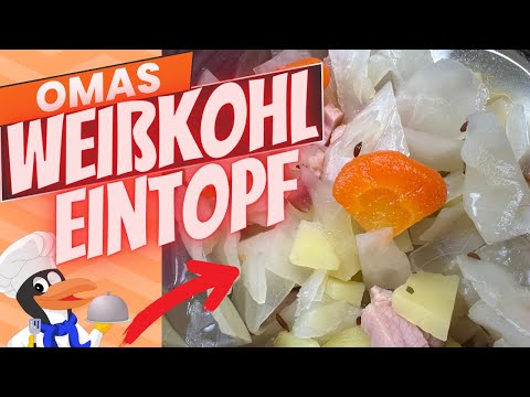Weißkohleintopf - Omas Weißkohleintopf mit Kasseler