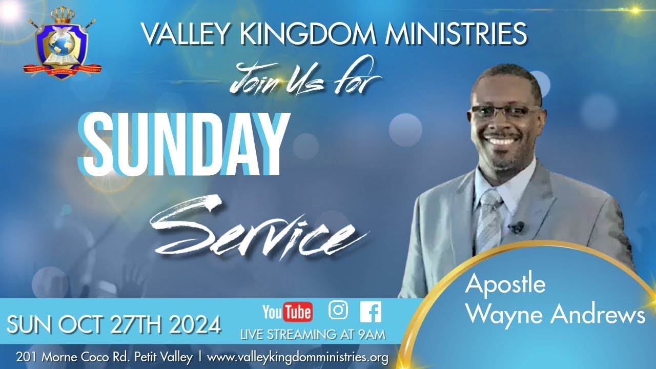 SUNDAY SERVICE | 27 OCTOBER 2024 | APOSTLE WAYNE ANDREWS