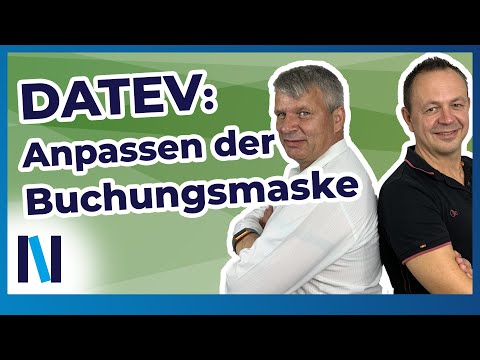 DATEV: So passt Du Buchungsmasken richtig an!
