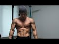 야외 턱걸이 맨몸운동