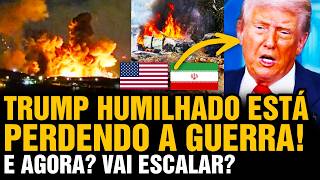 Trump TRAI Europa e Implora por Paz? Trump está PERDENDO A GUERRA contra o Irã? Vai escalar?😱🇺🇸