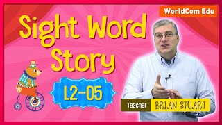 Easy English: WorldCom Edu Sight Word Stories Level 2 05강 | 사이트워드 Story Level 2