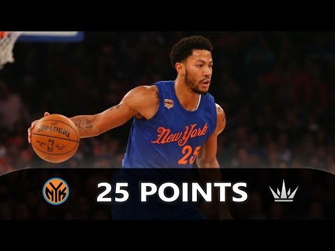 Derrick Rose Full Highlights vs Celtics / 25 points [12.25.2016]