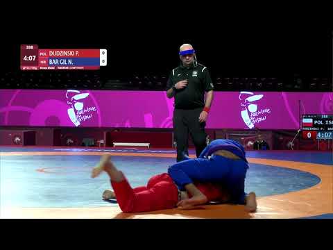 BRONZE Men's GP Gi - 71 kg: P. DUDZINSKI (POL) v. N. BAR GIL (ISR)