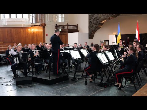 'Ukrainian Cossack Glory March' - KMKJWF & Oleg Lysenko - Herdenkingsconcert Oekraïne 24 febr.  2025