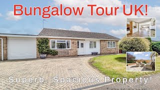 BUNGALOW TOUR UK  Superb Property!  For Sale £350,000 Necton, Norfolk - Longsons Estate Agents.