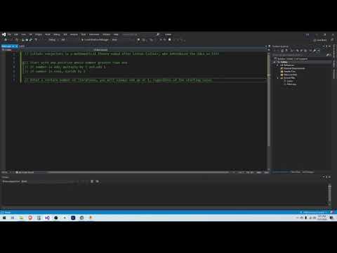 Collatz Conjecture Program In Cpp And Assembly