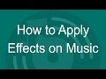 How to Apply Effects on Music in DJ Music Mixer - Program4PC Video Converter Pro Demo 
