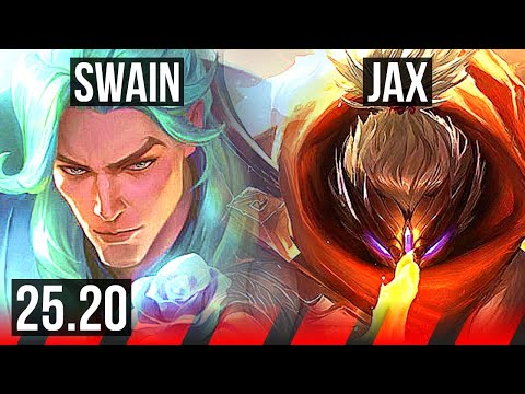 SWAIN vs JAX (TOP) | 1700+ games | KR Master | 25.20