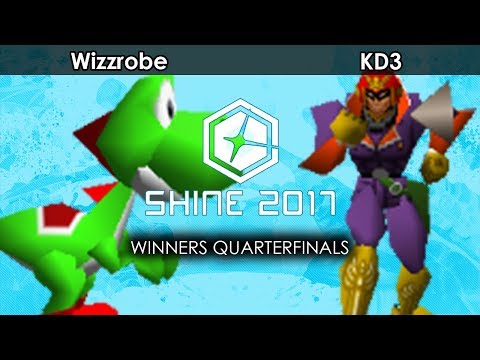 Shine 2017: Fys | Wizzrobe (Yoshi) V BD | KD3 (Falcon/Kirby) - Smash 64 | Winners Quarterfinals