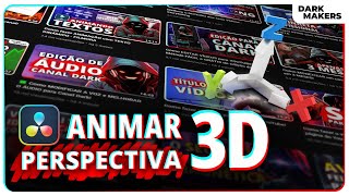 How to Animate a YouTube Screen by Rotating it in 3D - DaVinci Resolve