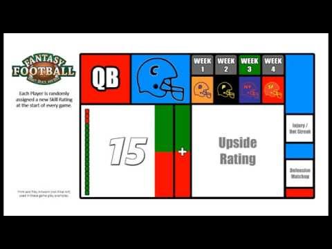 Fantasy Football: Draft, Deals, and Dice - Game Play Overview - Scoring Mechanics