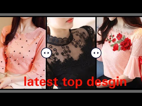 Latest top designs for girls