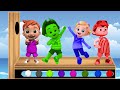 Baby Shark Learns Colors | CoComelon Nursery Rhymes & Kids Songs #42
