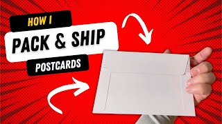How To Pack & Ship Postcards