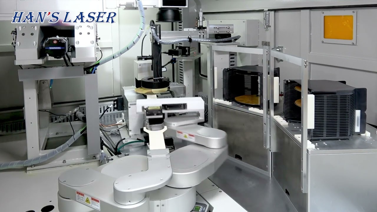 Wafer Edge ID Automatic Laser Marking System