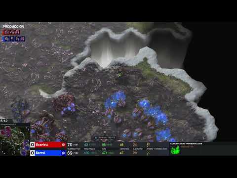 Serral vs Scarlett (Game 3)starcraft 2 2018 WCS Valencia en Español