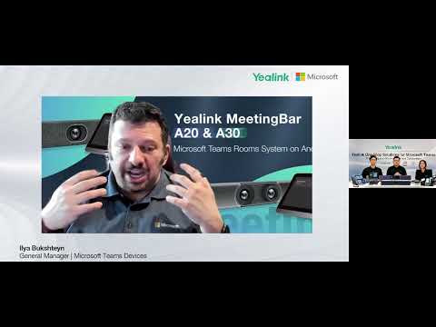 Yealink Vaizdo konferencijos – MSpeech video
