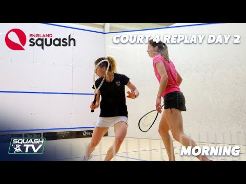AJ Bell England Squash Super 8 - Court 4 - Day 2 Morning