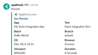 Integrate test results into Slack [step-by-step tutorial]