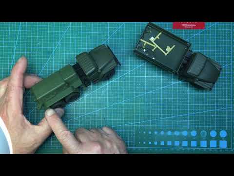 Kitty Hawk 1/48 Ural 4320 Double build. Part 4