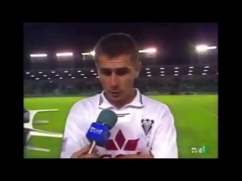 Albacete 4 - Valladolid 2. Temp. 95/96. Jor. 6