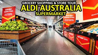 Grocery Shopping at ALDI Supermarket, and Full Store Walkthrough (Perth, Austral