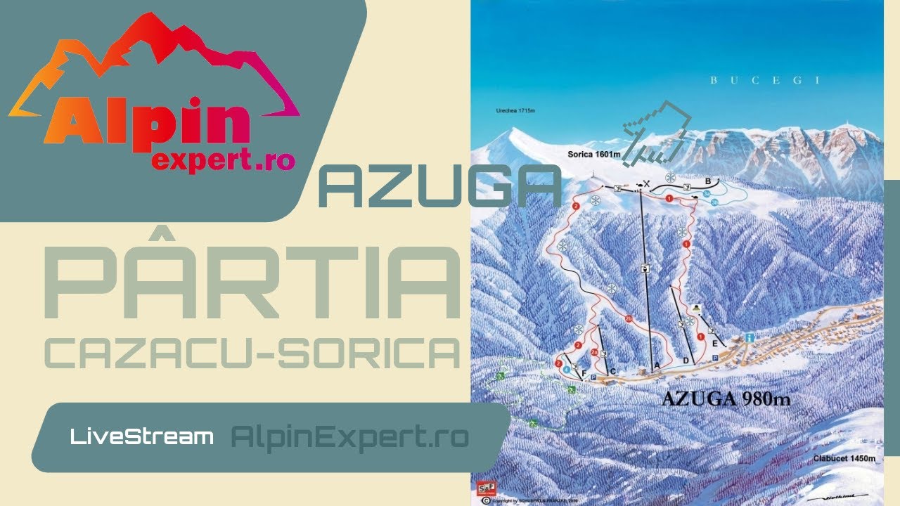 Camere Live - Azuga, Partia Cazacu Sorica - AlpinExpert.ro Live Stream