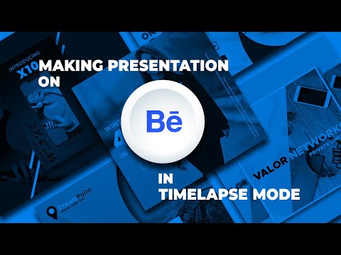 How To Create Behance Presentations In Timelapse Mode Adobe Illustrator, Photoshop
