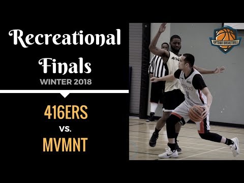 UPTOWN BASKETBALL Playoffs - (3) 416ers vs. (5) MVMNT - Apr. 8th