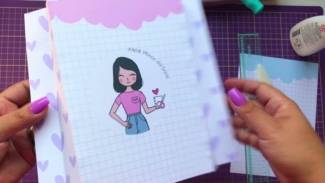 Aprenda a fazer sacola personalizada - Tamanho P e M