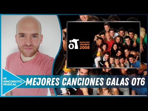 Mis actuaciones FAVORITAS de CADA GALA de OPERACIÓN TRIUNFO 2008 (OT 6)