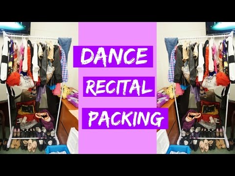 DANCE RECITAL PACKING | 18 COSTUMES & 3 KIDS | MommyTipsByCole Video