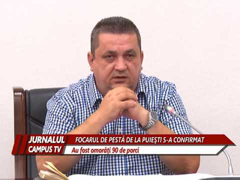 FOCARUL DE PESTA DE LA PUIESTI A FOST CONFIRMAT