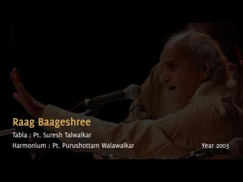 Pt. Ulhas Kashalkar - Raag Baageshree  - Live concert 2003
