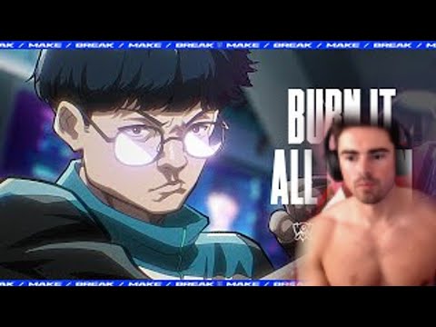 MidBeast reacts to "WORLDS SONG 2021 Burn It All Down (ft. PVRIS)" (+Chat Reaction)