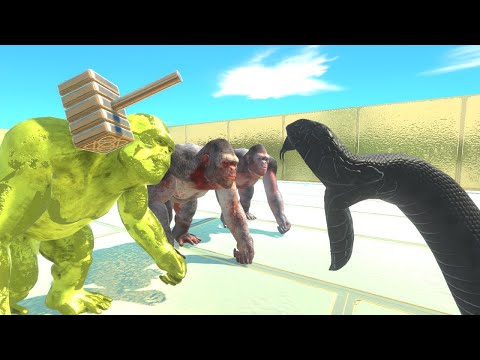 Goro Dourado e Goros vs Facções - Gold Goro -Animal Revolt Battle Simulator   Pedido de ARTHUR LEITE