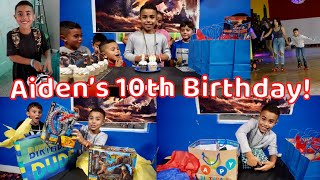 Aiden's 10th Birthday! *Roller City*