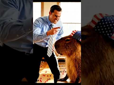 Emma’s Prank Backfires! Capybara and Teacher Chaos #capybara